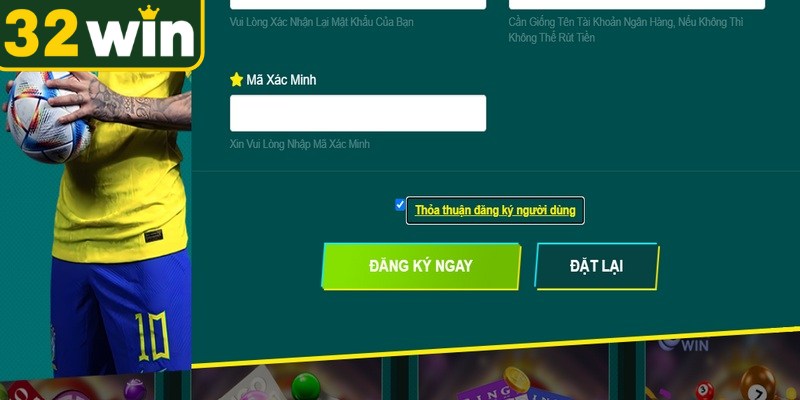 Đăng ký 32WIN hợp lệ khi bạn đủ tuổi theo quy định